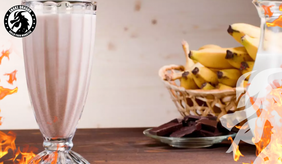 Shake de Banana com Creatina - sua dose de energia e sabor!