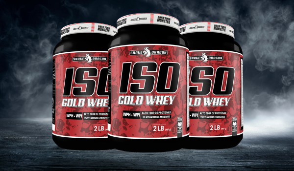 Novo no Mercado: ISO Gold Whey 907g da Snake Dragon!